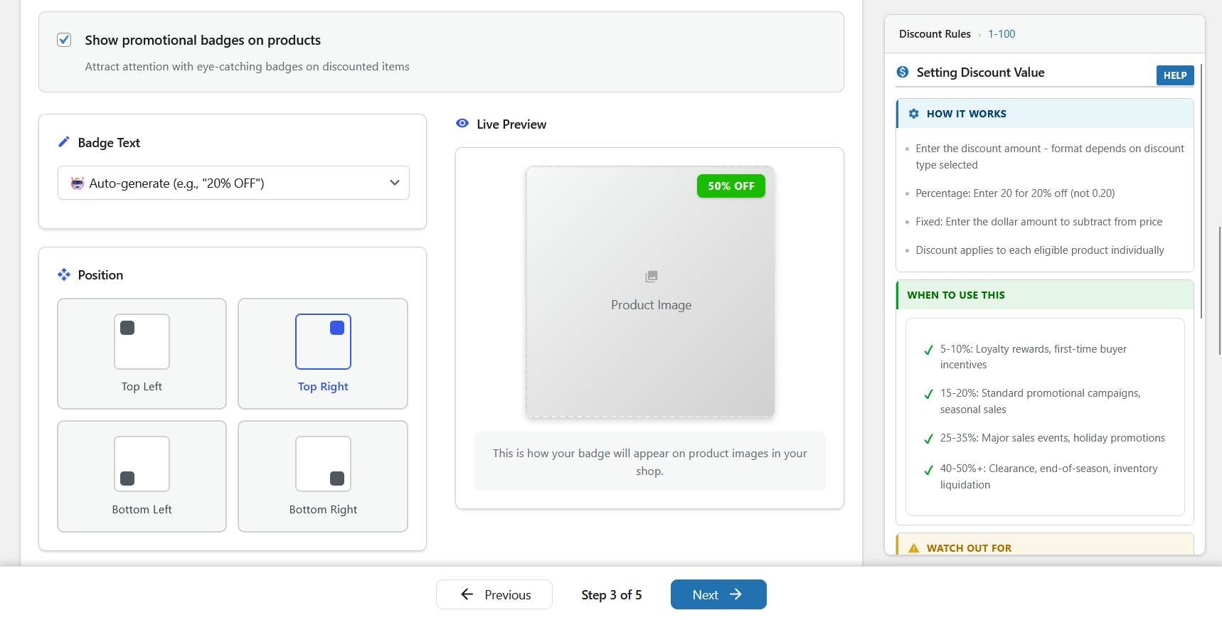 Smart Cycle Discounts campaign builder and scheduling view