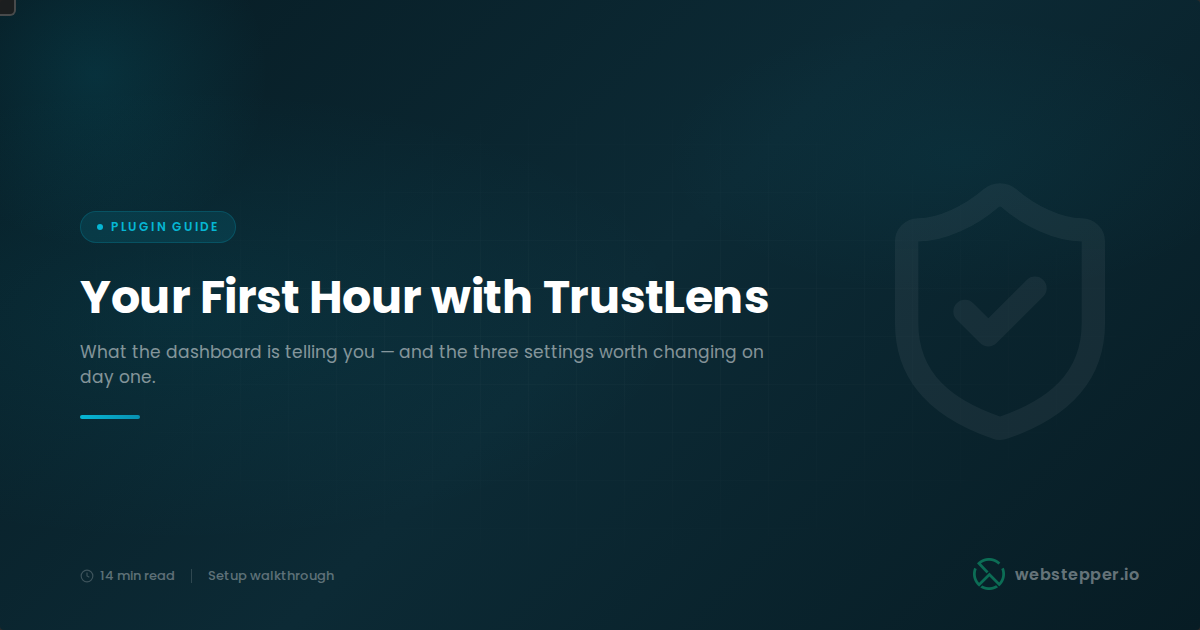 How to Set Up TrustLens for the First Time