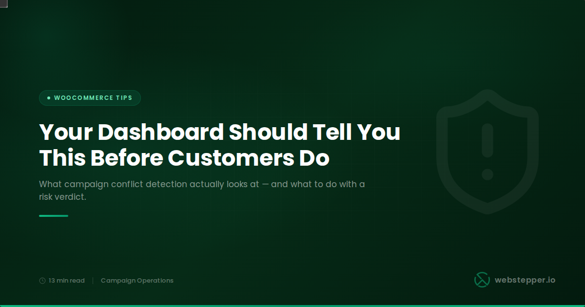 WooCommerce Discount Conflict Detection: How to Spot Problems Before They Go Live