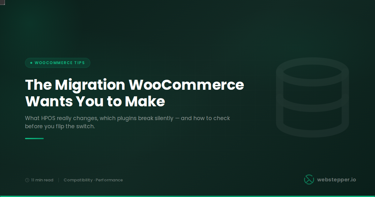 What Is WooCommerce HPOS — and Is Your Discount Plugin Compatible?