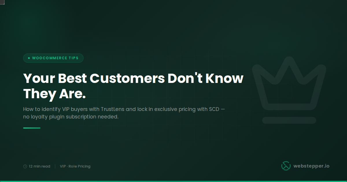 How to Reward Your Best WooCommerce Customers Without a Loyalty Plugin