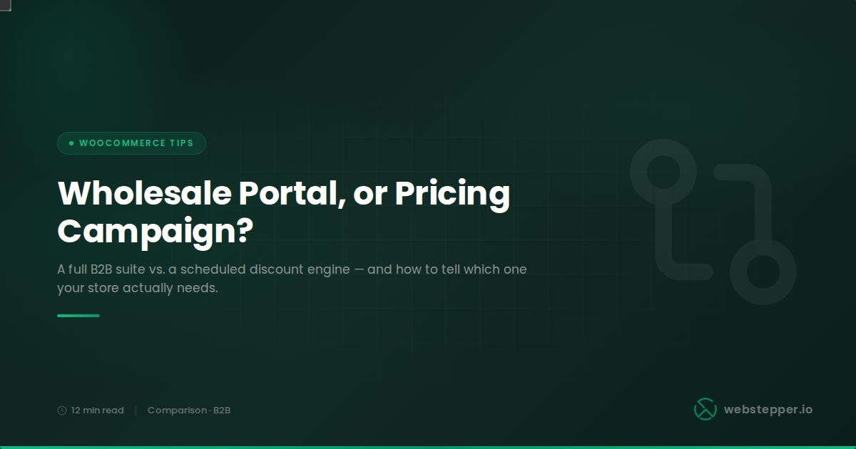 WholesaleX vs. Smart Cycle Discounts: B2B Pricing From Two Different Starting Points