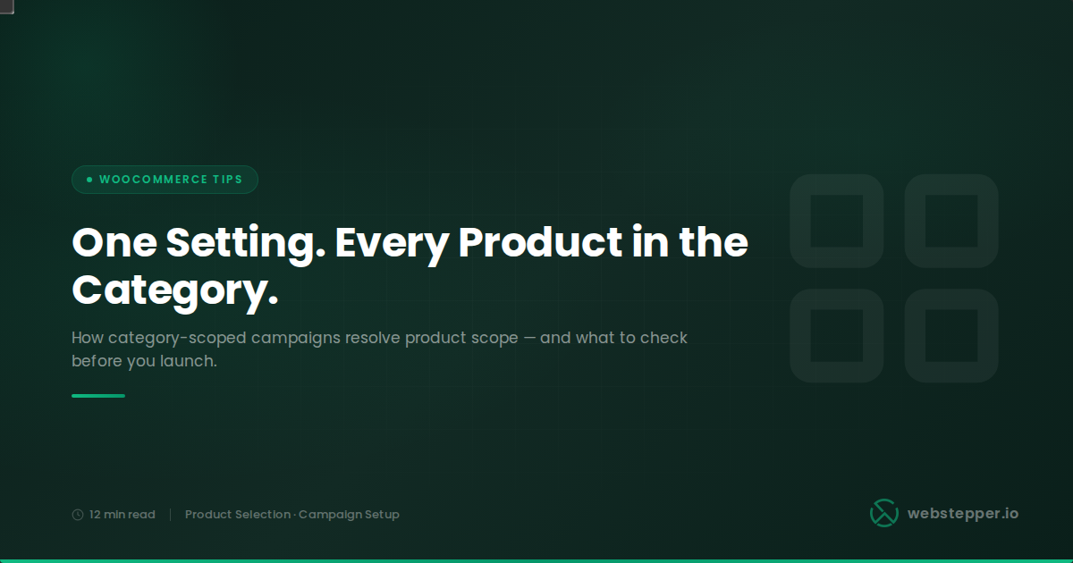How to Put an Entire Product Category on Sale in WooCommerce (And Know Exactly What You're Discounting)
