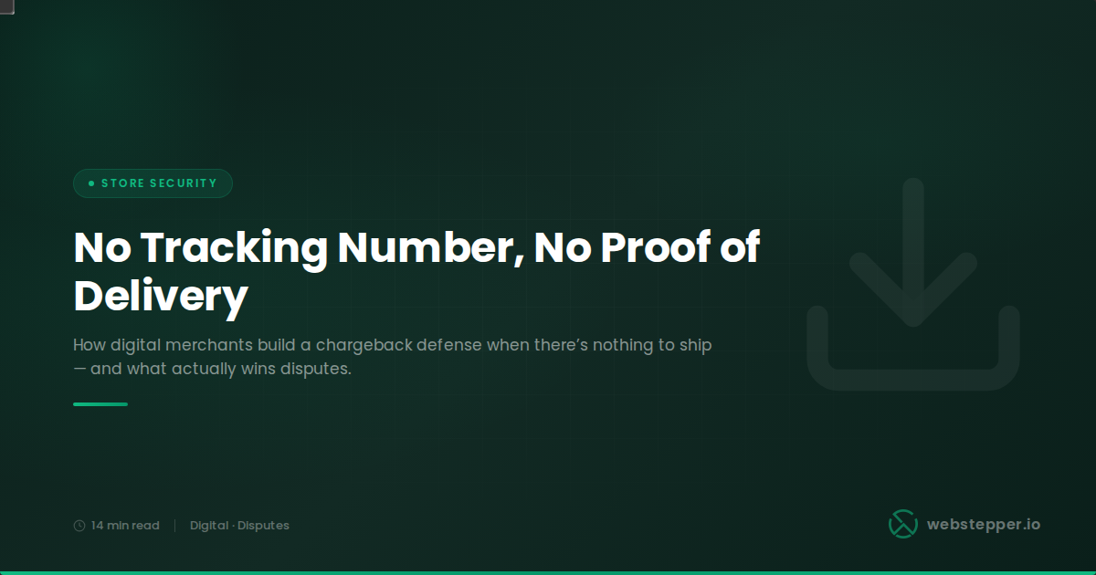 Fighting Chargebacks on Digital Products in WooCommerce (When There's Nothing to Ship)