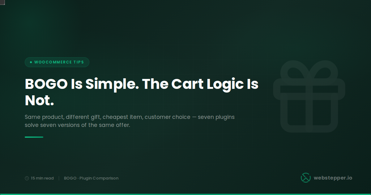 7 Best WooCommerce BOGO Plugins in 2026: Buy One Get One Tools Compared