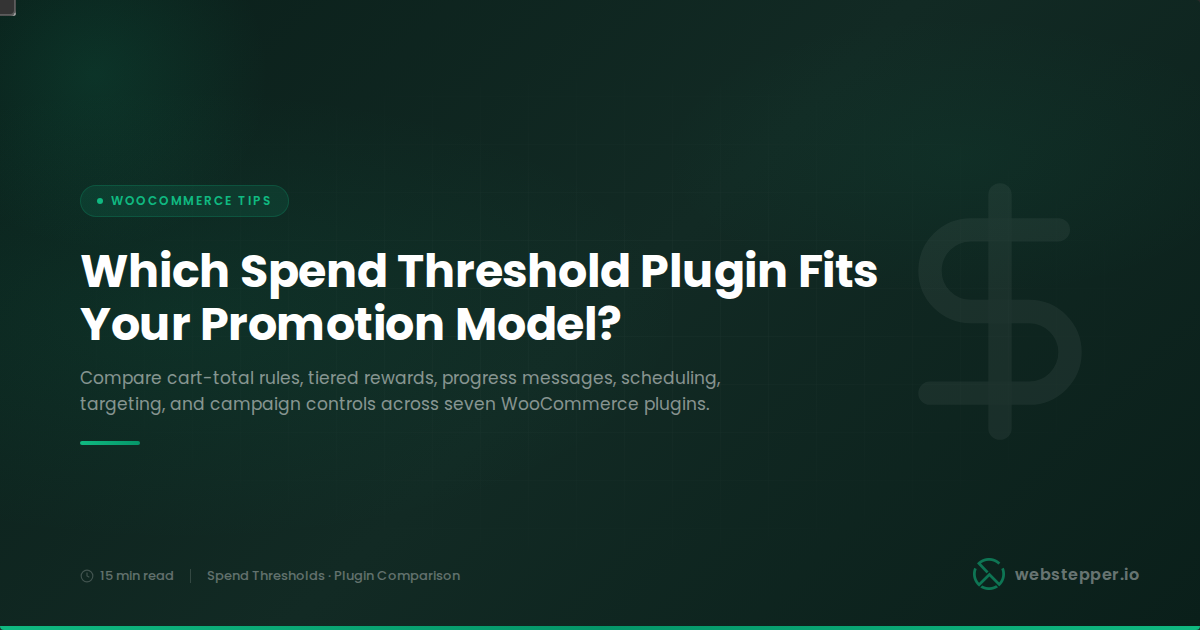 7 Best WooCommerce Spend Threshold Discount Plugins in 2026