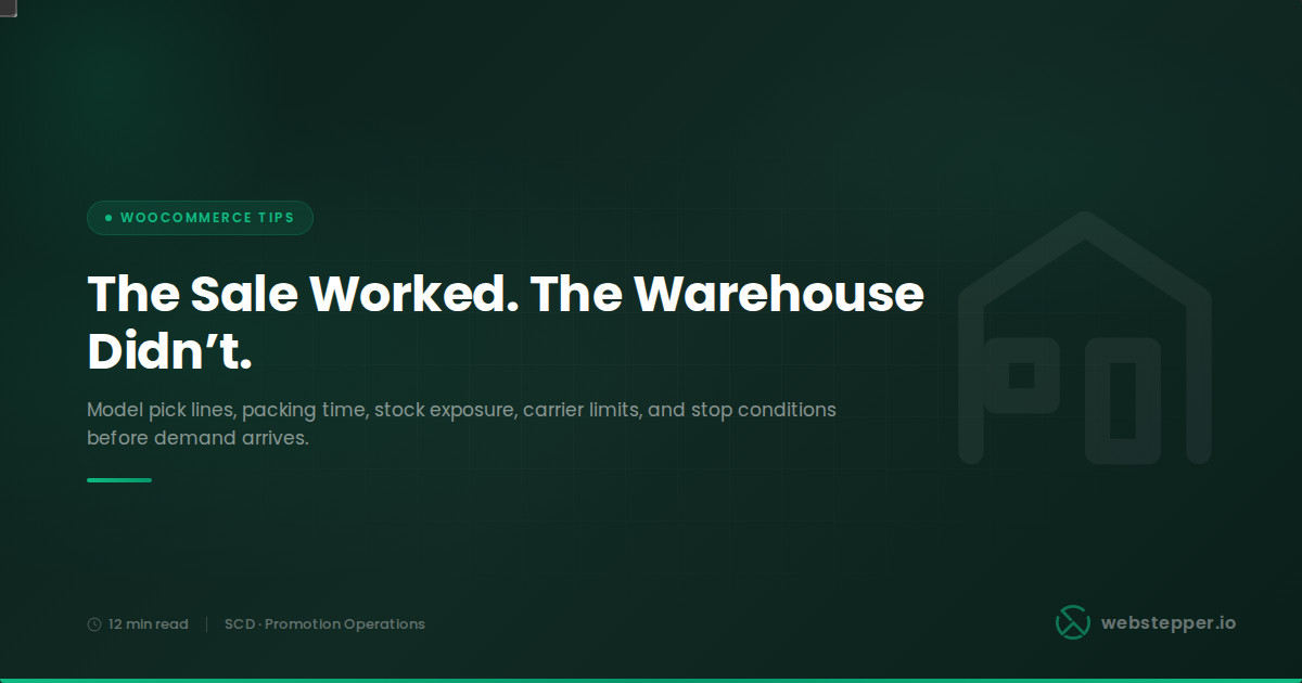 Why WooCommerce Discount Campaigns Overload Warehouses—and How to Prevent It