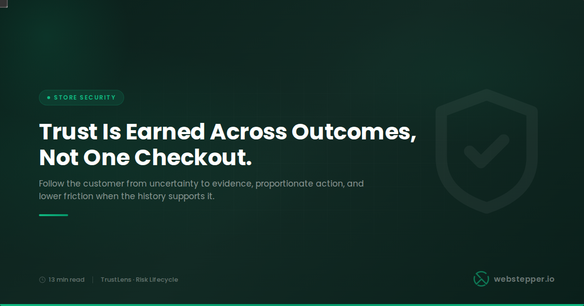 WooCommerce Customer Risk Management: From First Order to Trusted Buyer